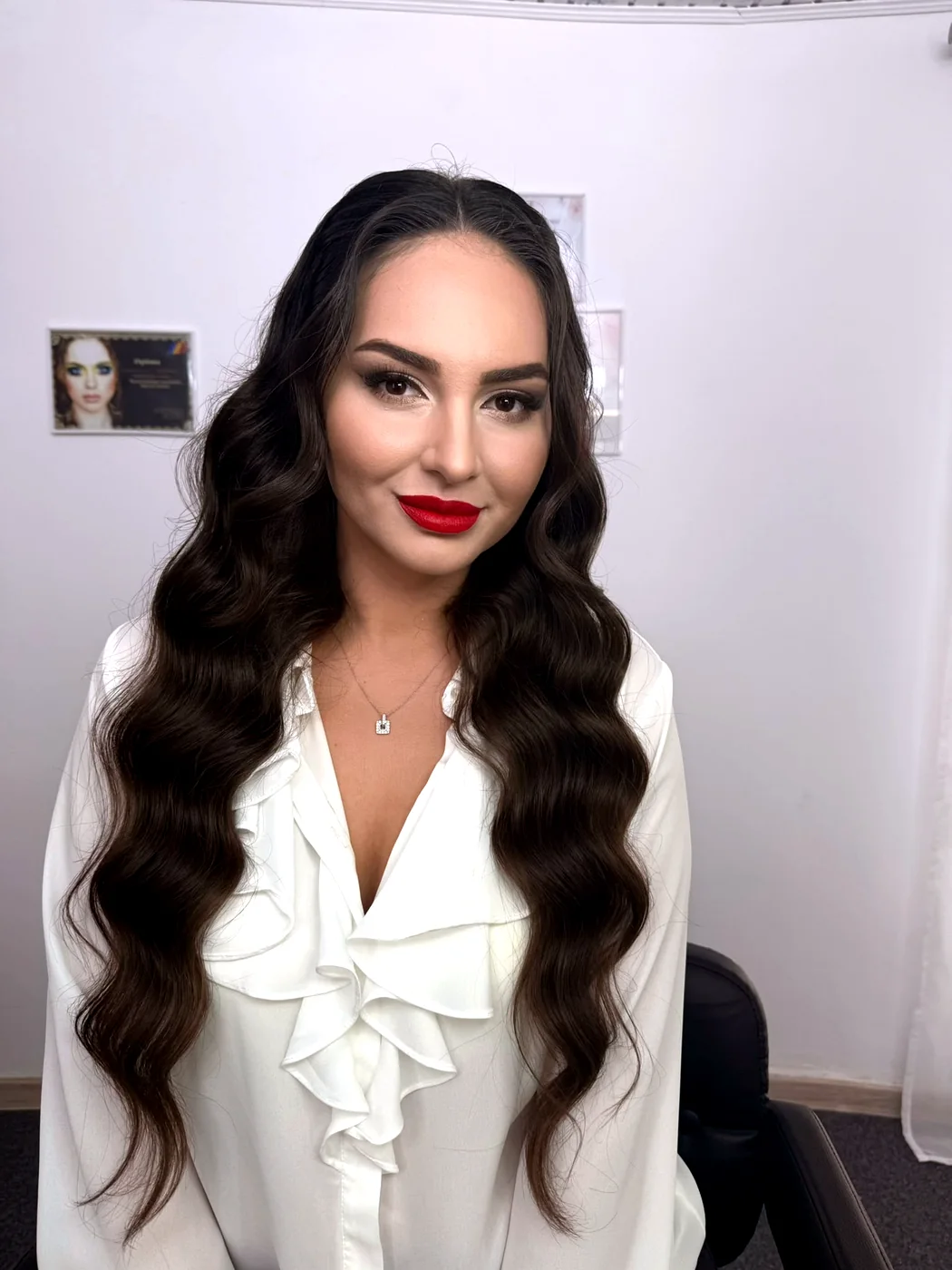 Вечерний макияж, выполненный в Inga Make-up Studio